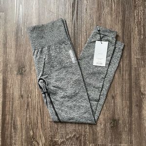Gymshark Adapt Marl Seamless Leggings - Black